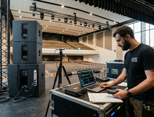 ¿Cómo calcular la potencia de altavoces para un evento?